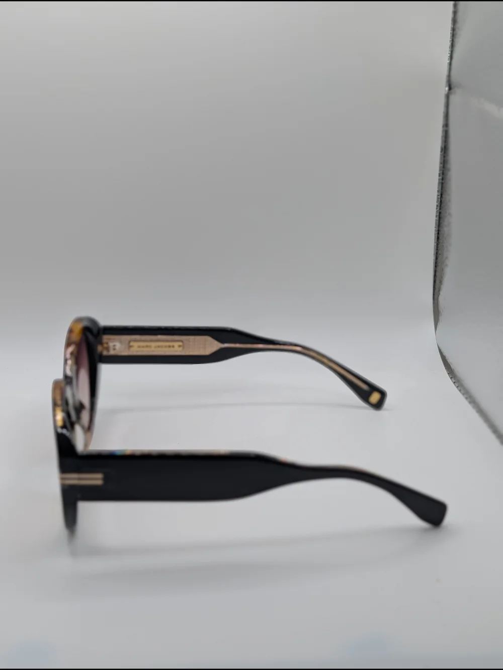 Marc Jacobs Havana MJ 1110/S Chunky Oval Sunglasses NIB